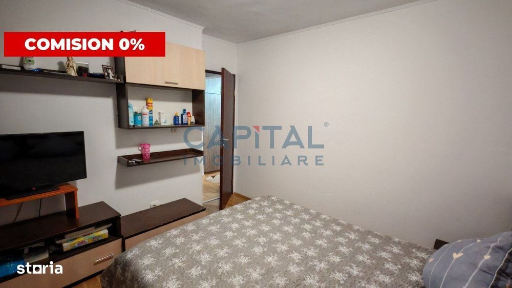 De vanzare apartament decomandat, 3 camere comision0%