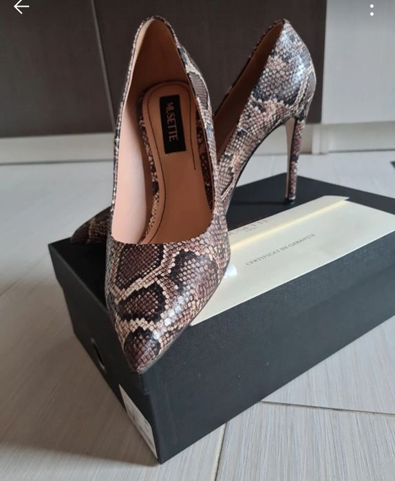 Pantofi stilero piele naturala