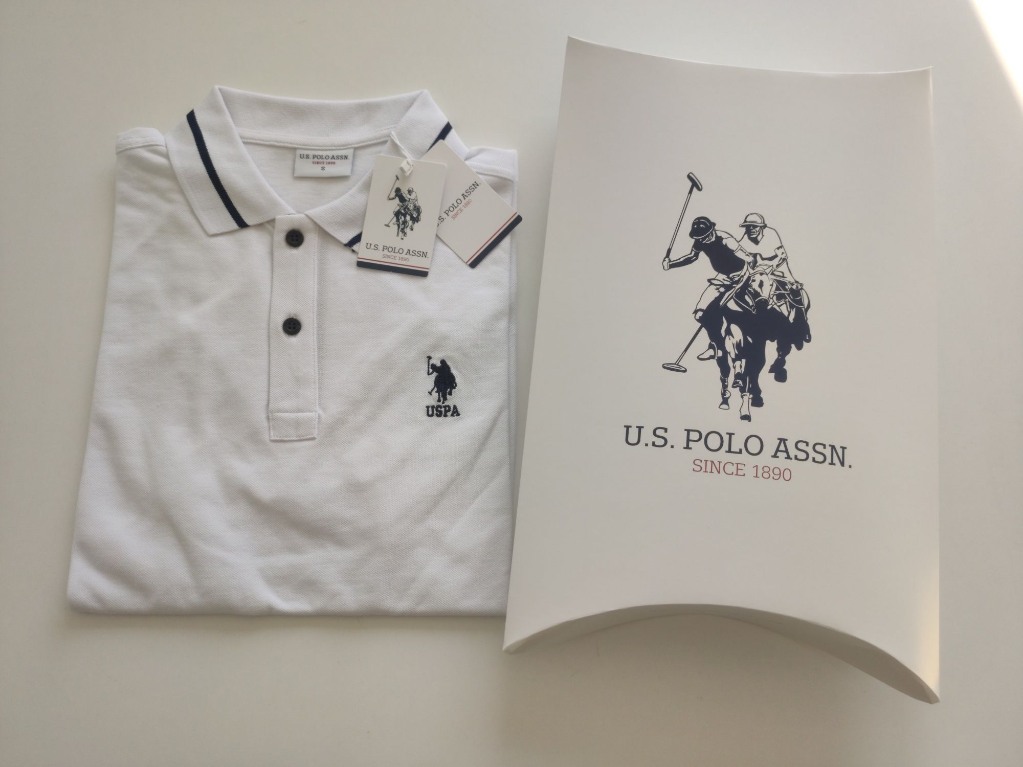 U.S Polo Assn. S,M,L,XL,2XL,3XL,4XL Оригинални мъжки тениски