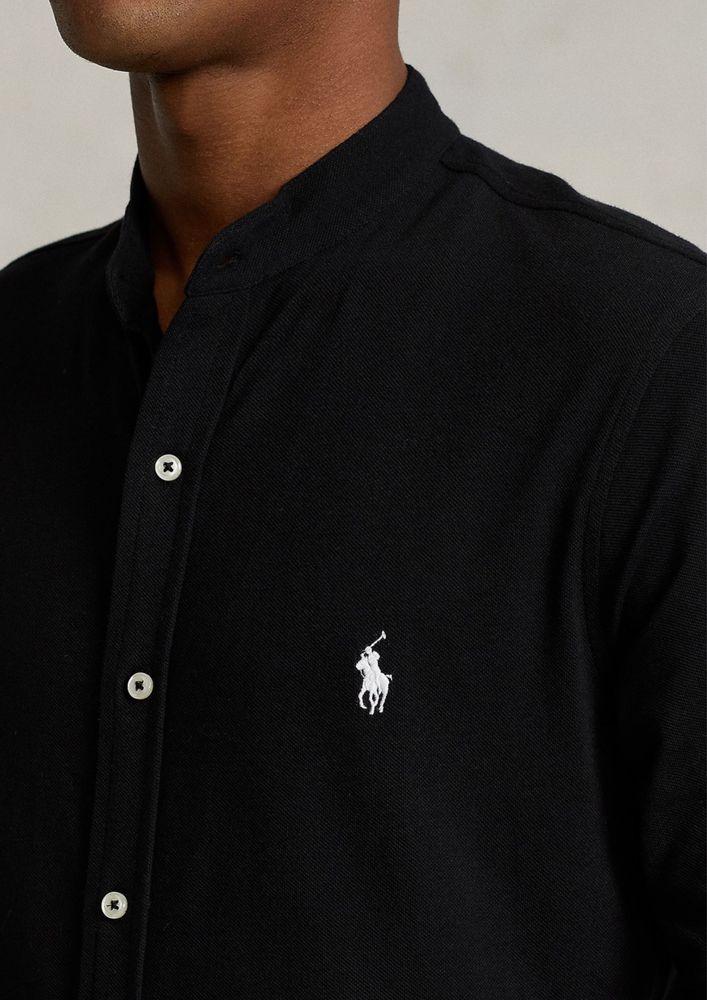 Риза със стол яка Polo Ralph Lauren размер S/M черно