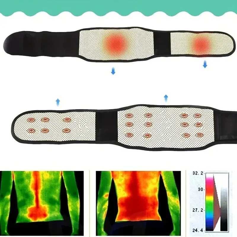 Centruma magnetica lombara pentru sustinerea spatelui - Transport Grat