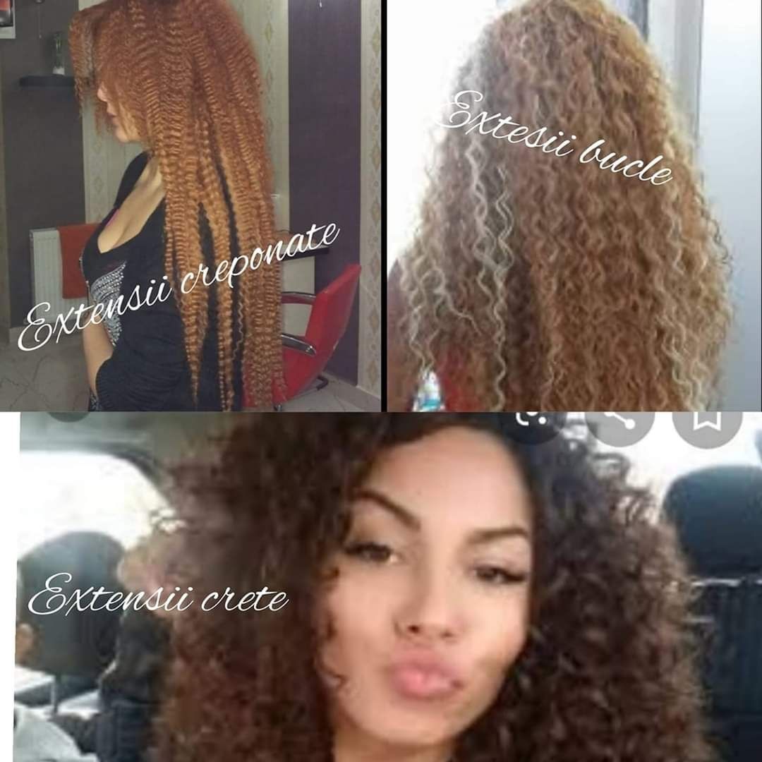 Hair extension, bucle, afro, crete