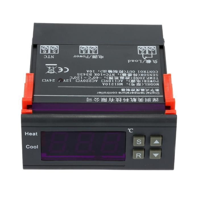 Termostat digital universal 12V sau 220V