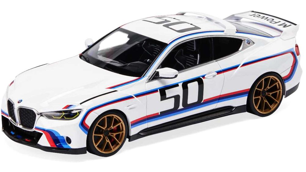 Macheta originala Bmw CSL 2022 scara 1:18