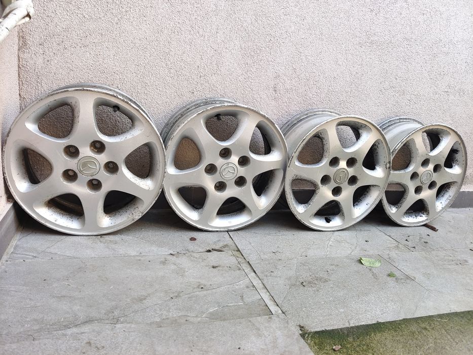 Jante R15, 5x114.3 originale Mazda si alte marci auto, lista e mai jos