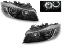 Faruri BMW E90 Angel eyes - in stoc -