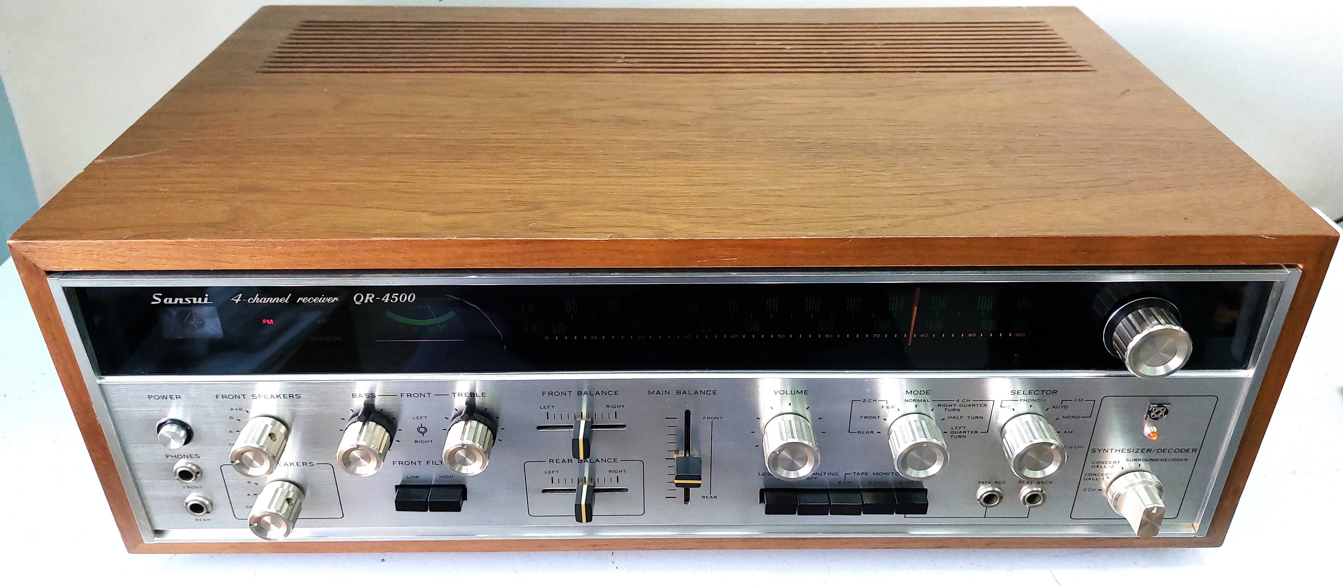 Sansui QR 4500 Quadro muzica vintage Japan