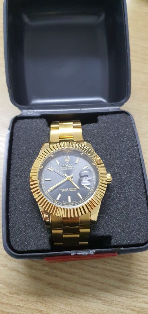 Ceas Rolex Oyster Perpetual Datejust placat aur 18k