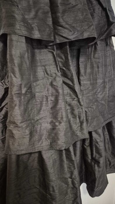 Rochie vintage matase si paiete