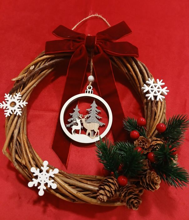 Coronița de Crăciun pt ușă