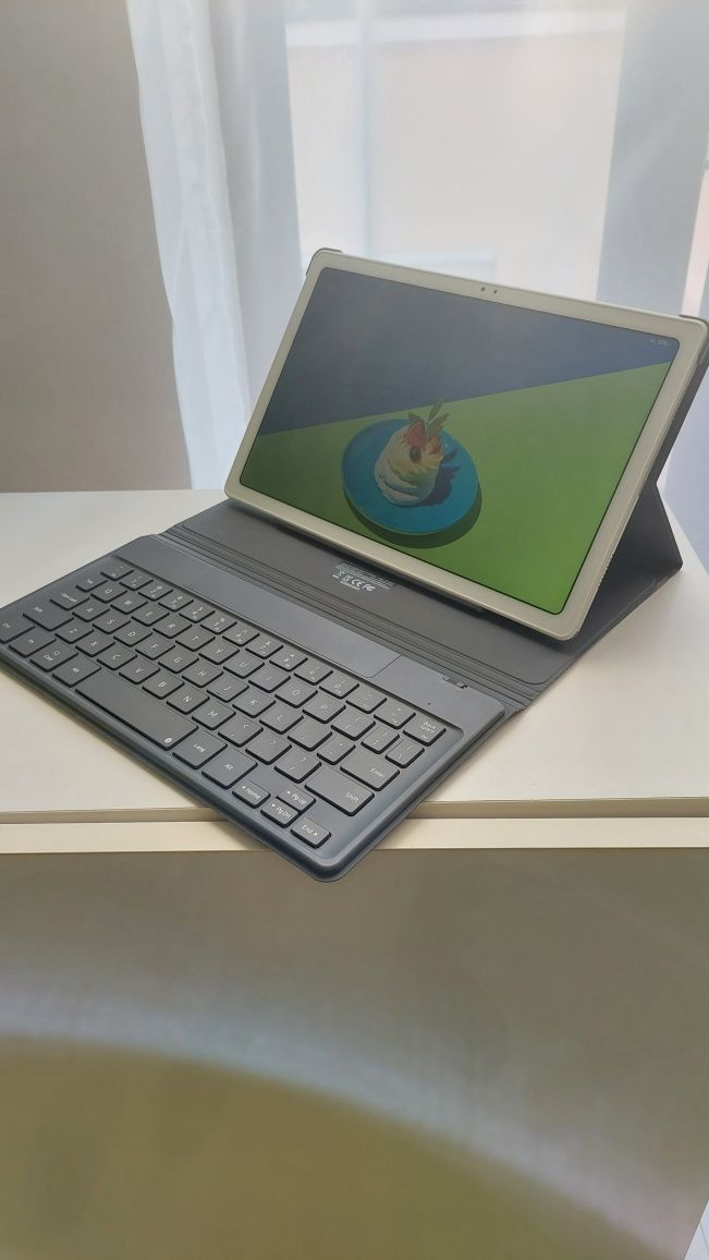 Samsung Tab a7 cu tastatura si husa originala Samsung 10 inch