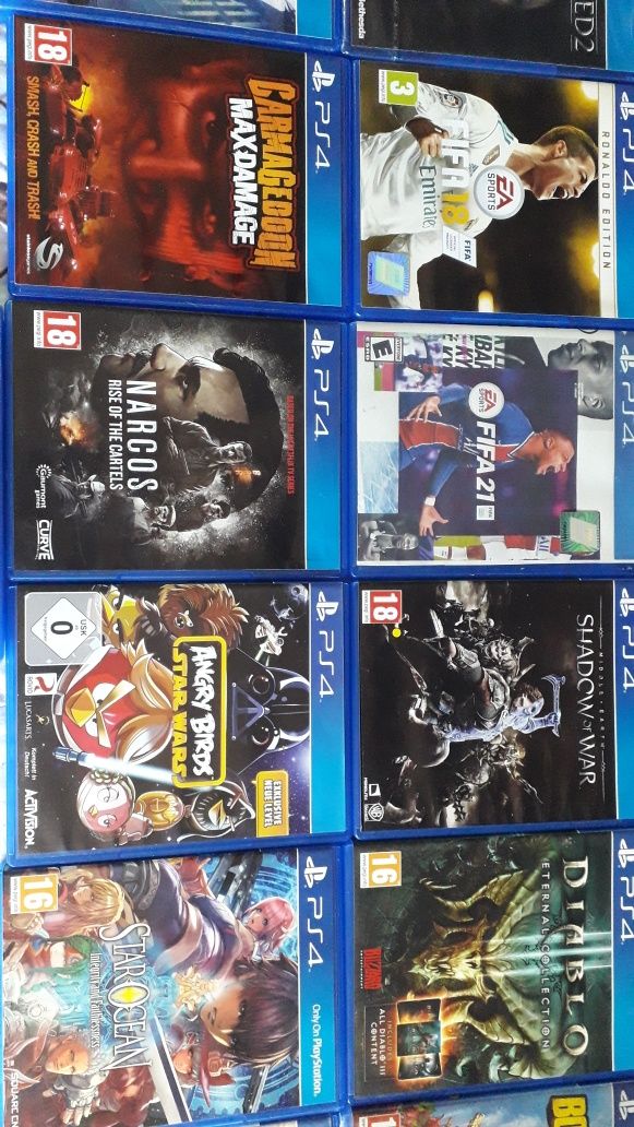 Jocuri playstation 4 ps4 GTA5 Fifa Mortal Kombat Diablo Lego Marvel et