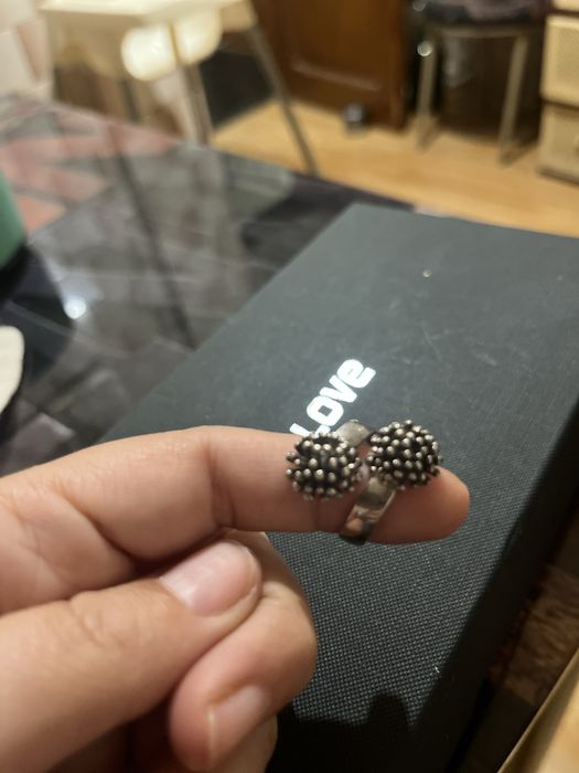 Inel argint reglabil