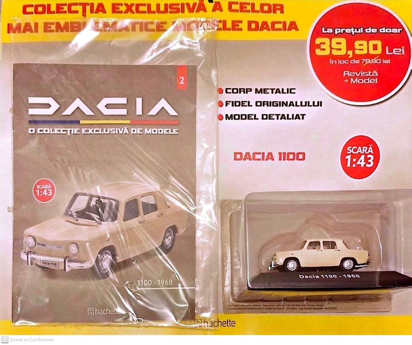 Dacia 1100 macheta