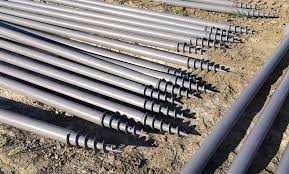 Винтовые сваи разного вида,разного диаметра и длины