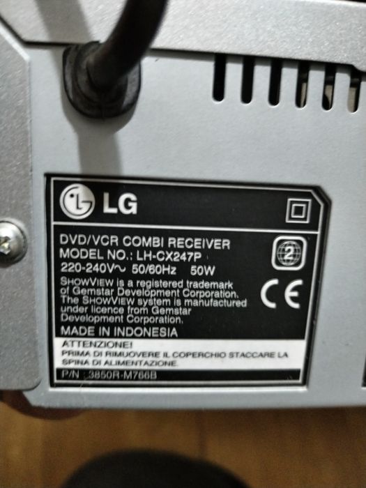 Combo LG dvd și video cu amplificator