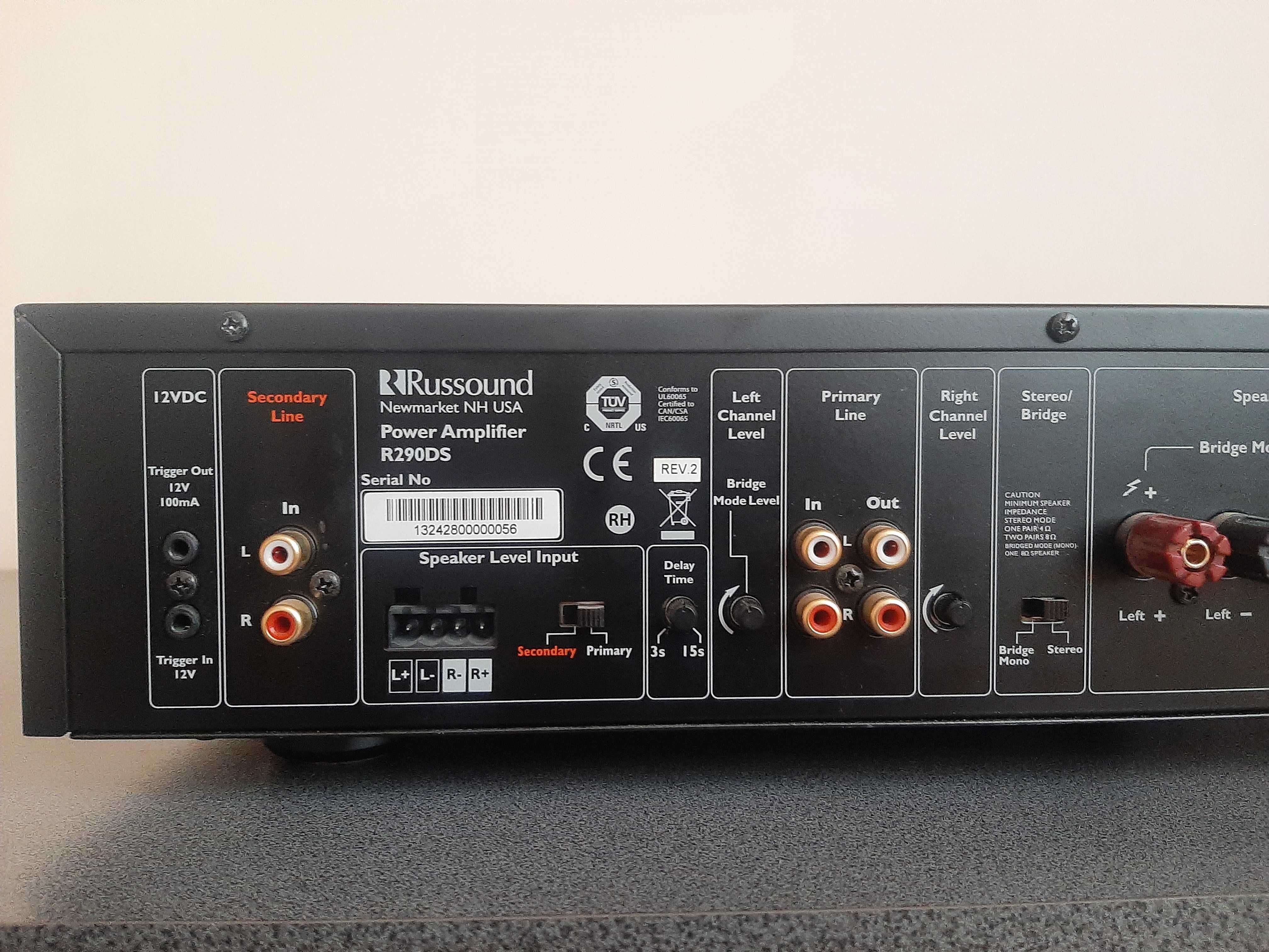 Amplificator putere hifi Russound R290DS, dual source