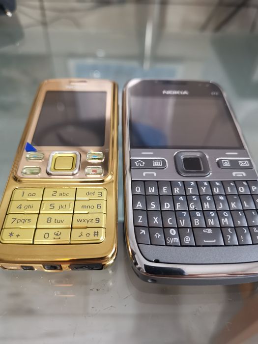 Vând Nokia E72 grei,Nokia 6300 gold,Made in Finlanda,zero minute,cadou