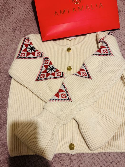 Cardigan lana Ami Amalia