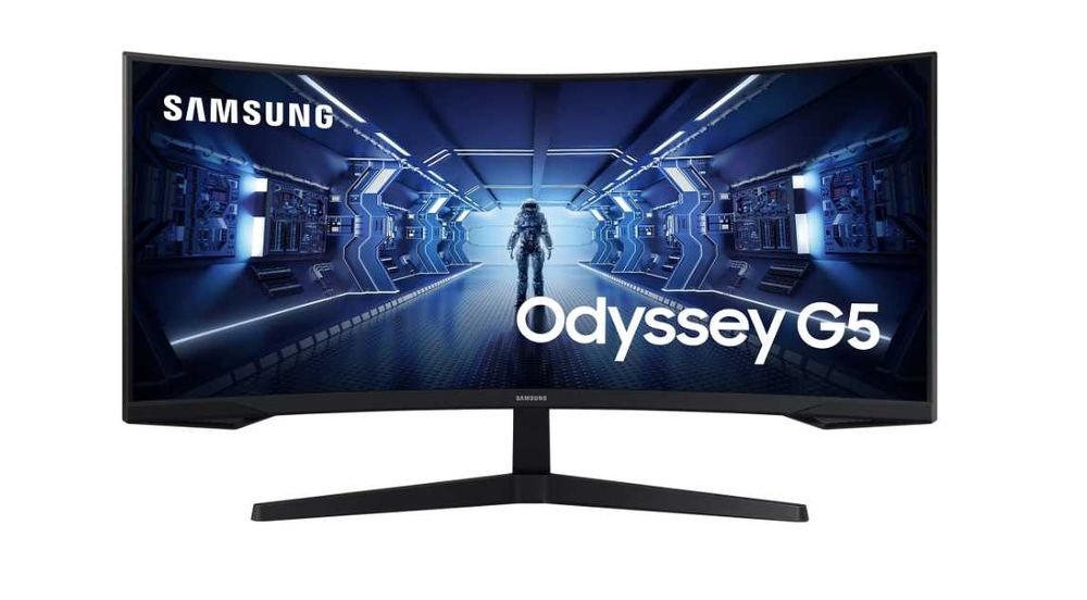 Monitor Gaming curbat LED VA SAMSUNG Odyssey G5 , 34", WQHD, 165Hz