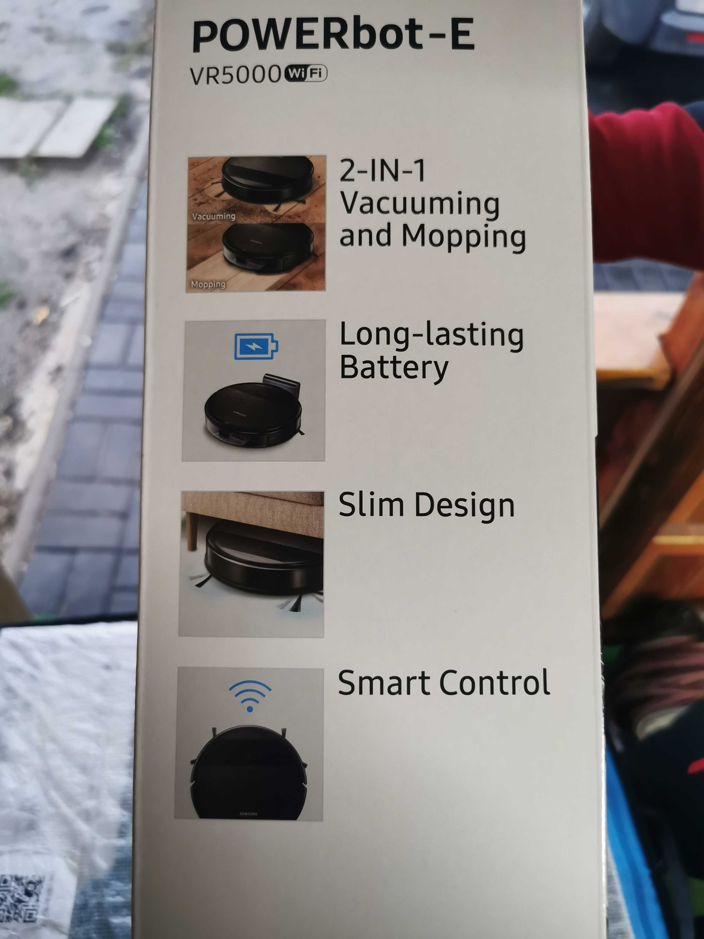 Aspirator SAMSUNG Powerbot-E VR5000 Wi-Fi NOU SIGILAT