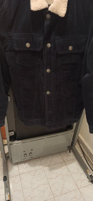 Geaca băiat cu blana imitație miel