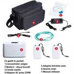 Concentrator de oxigen portabil Nou plus baterie extra - sigilat