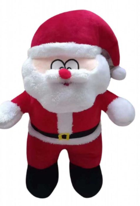Плюшена играчка дядо коледа 35см