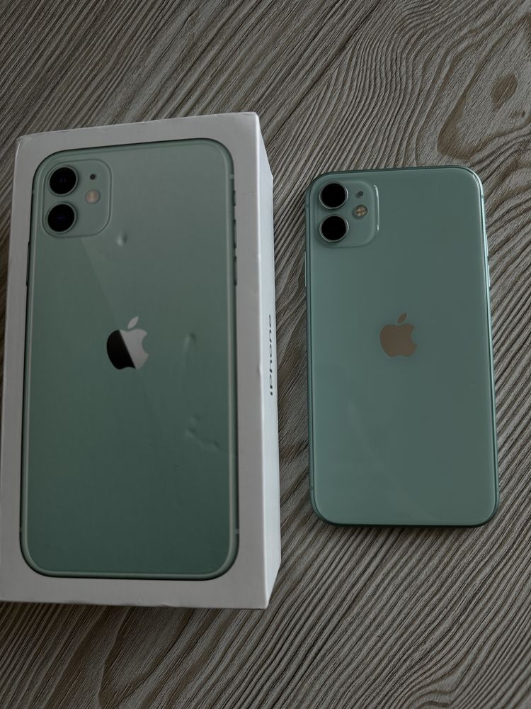 IPhone 11 б/у, цвет Green, 64 Gb