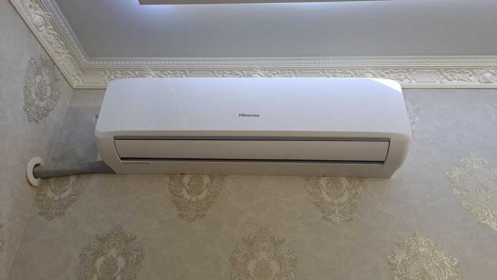 Продаётся почти неиспользованный кондиционер Hisense AS-24HR4SXBTD01W