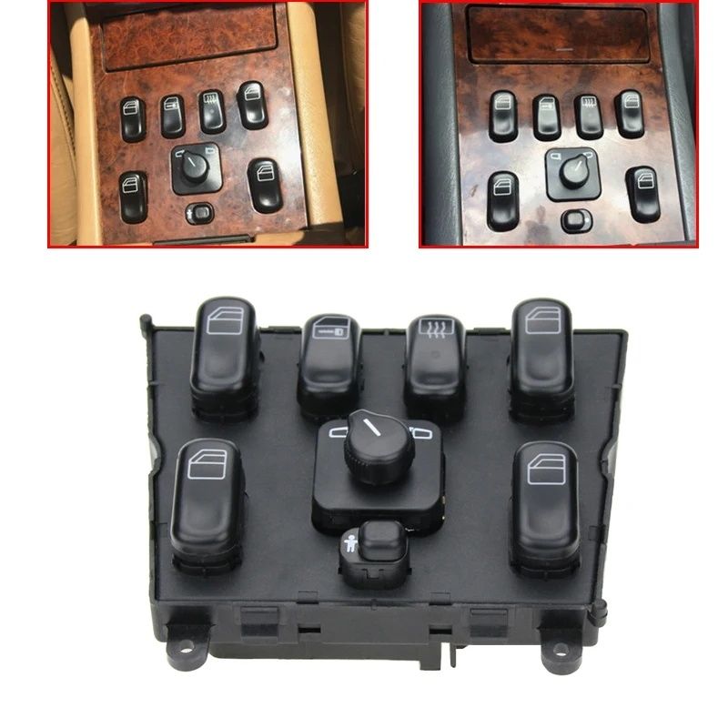 Копчета бутони блок конзола за ел стъкла Mercedes Ml w163 MONTO.BG