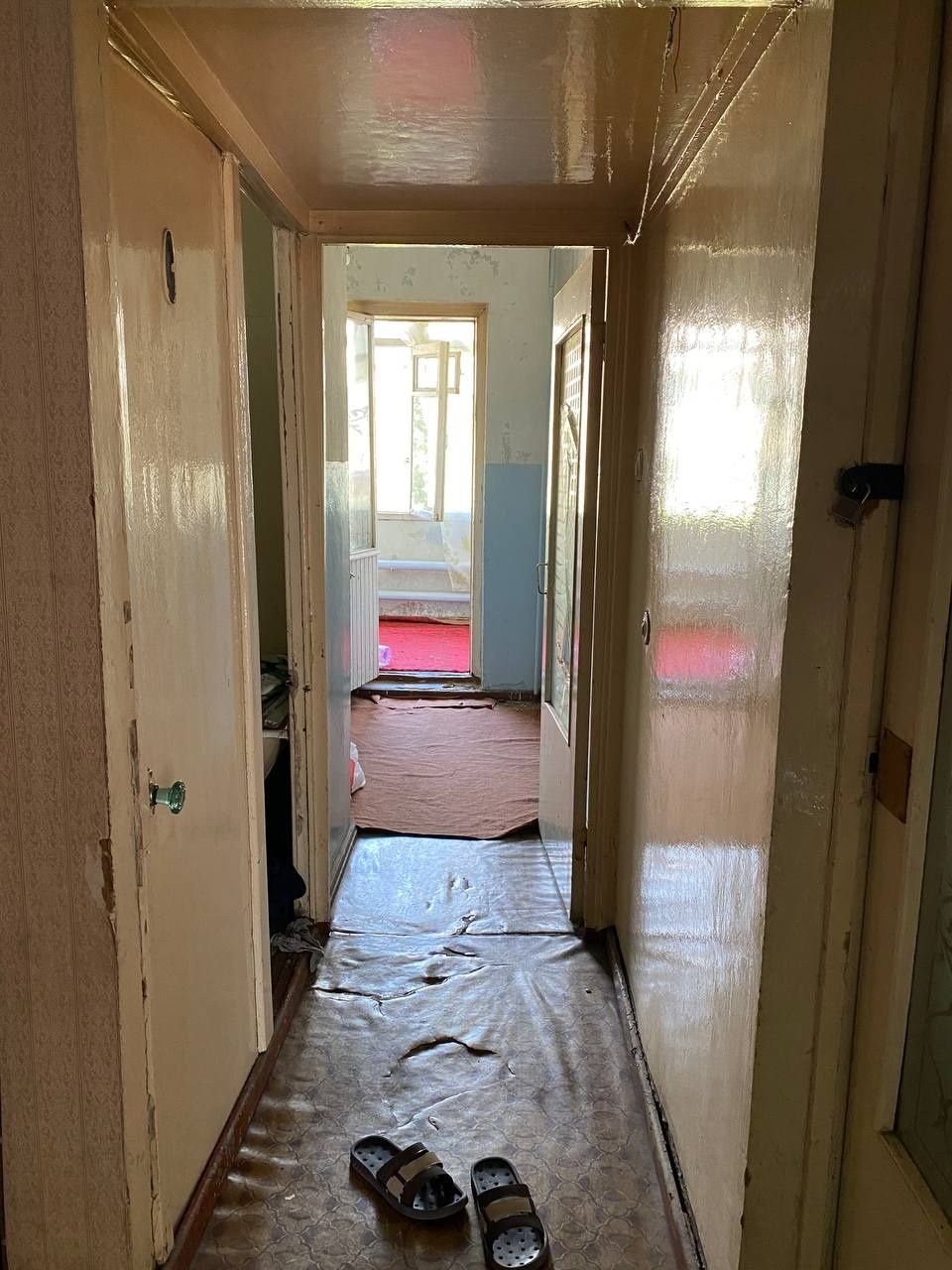 3 хонали квартира ижарага берилади.