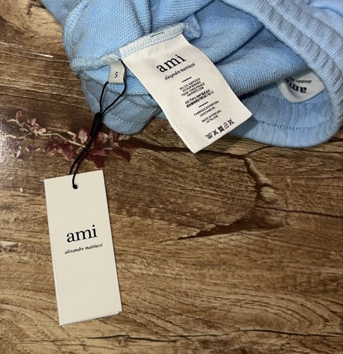 Pantaloni scurti AMI Paris Alexandre Mattiussi Baby Blue S