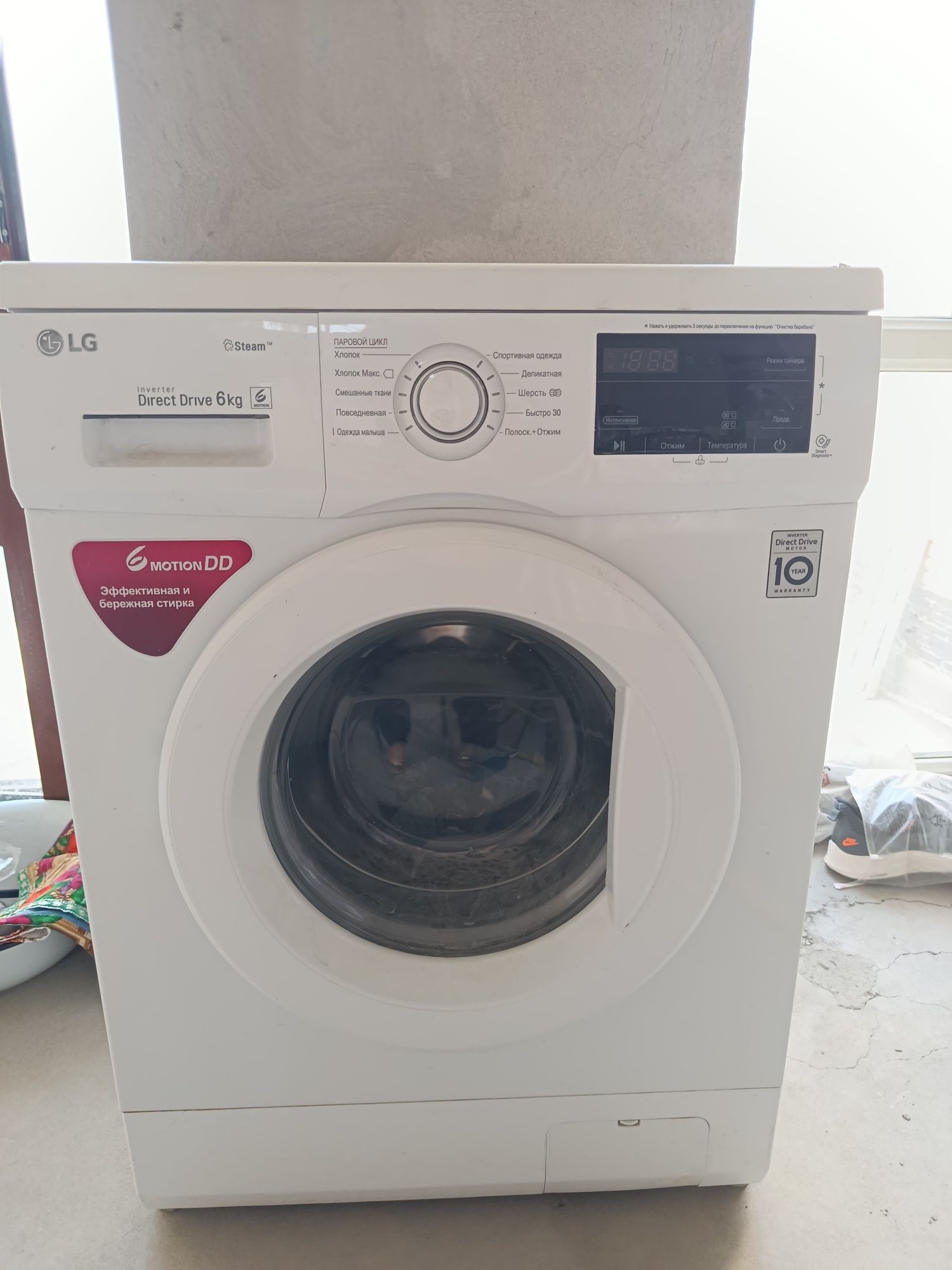 Стиральная машина LG 6 KG