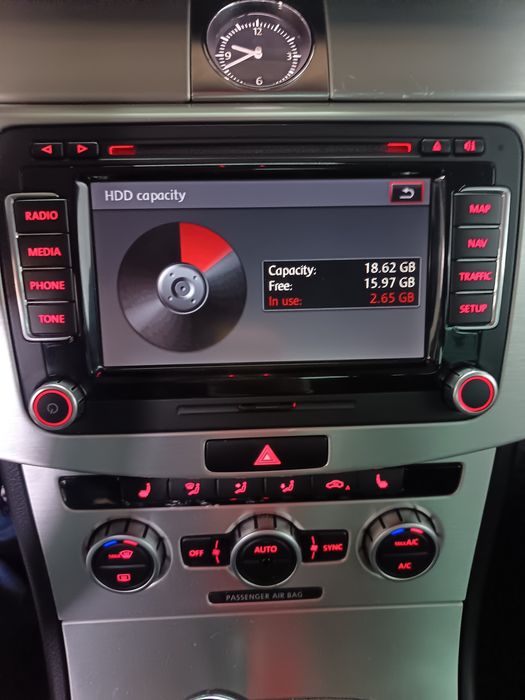 Navigație Rns510 DYNAUDIO originala vw
