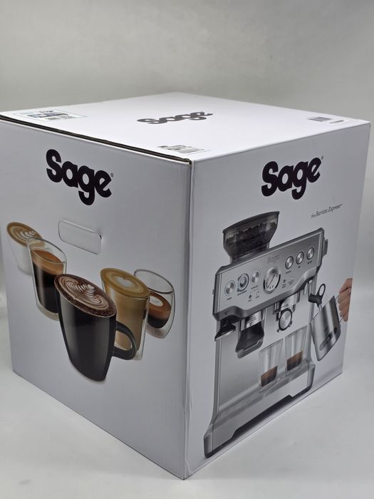 Espressor Sage SES875BSS, 1850 W, 2 l, 15 bar, alimentare boabe, NOU