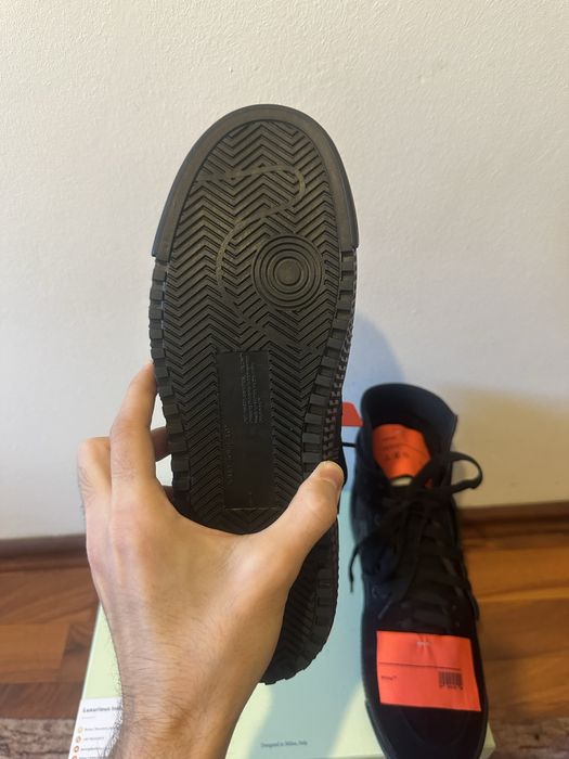 Off-White 3.0 Off Court High Top Sneakers Black