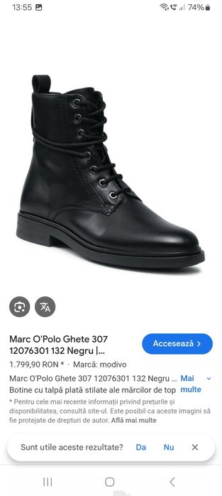 Vând ghete Marc O' Polo mărimea 39