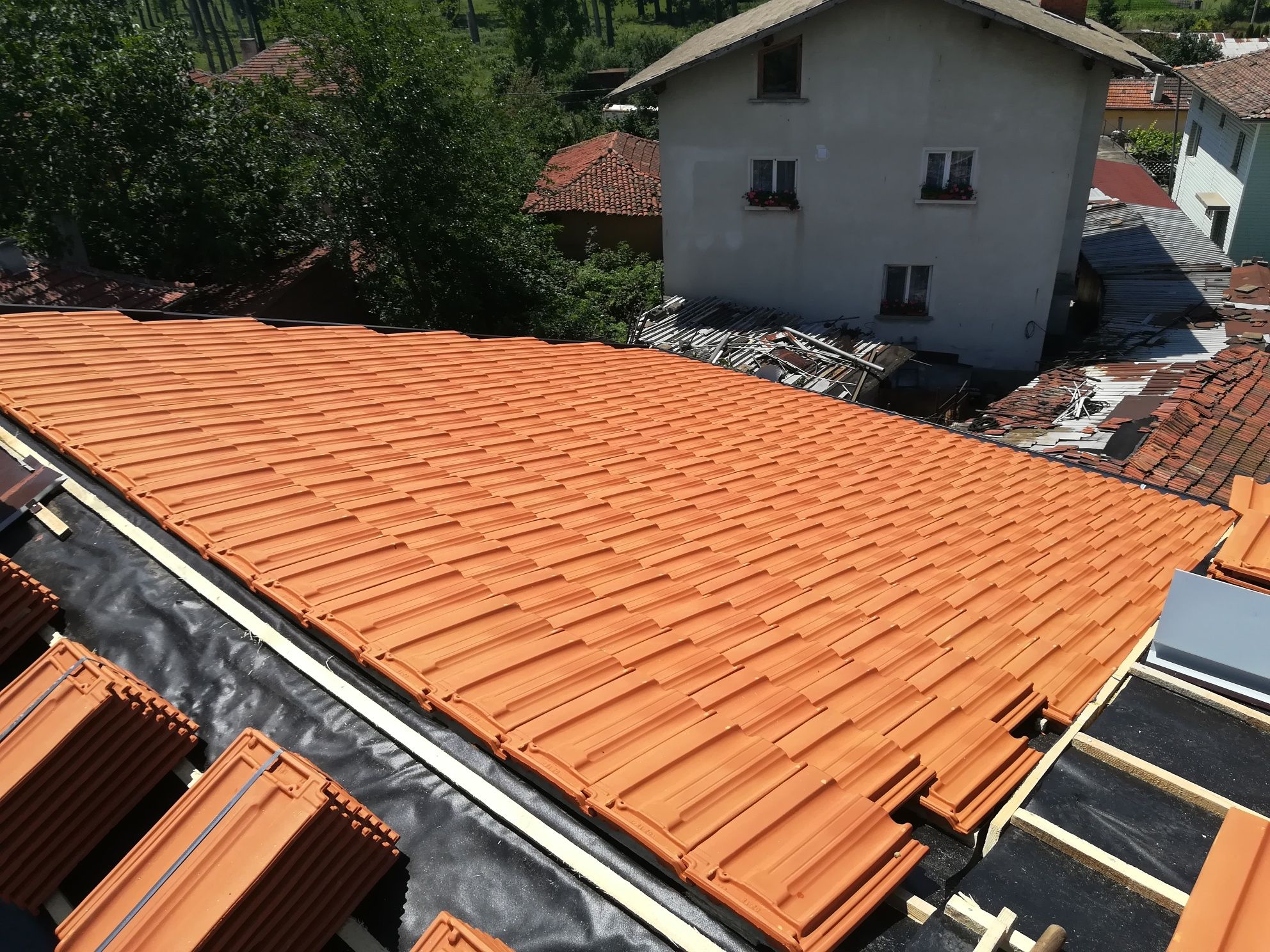 Ремонт на покриви Банско