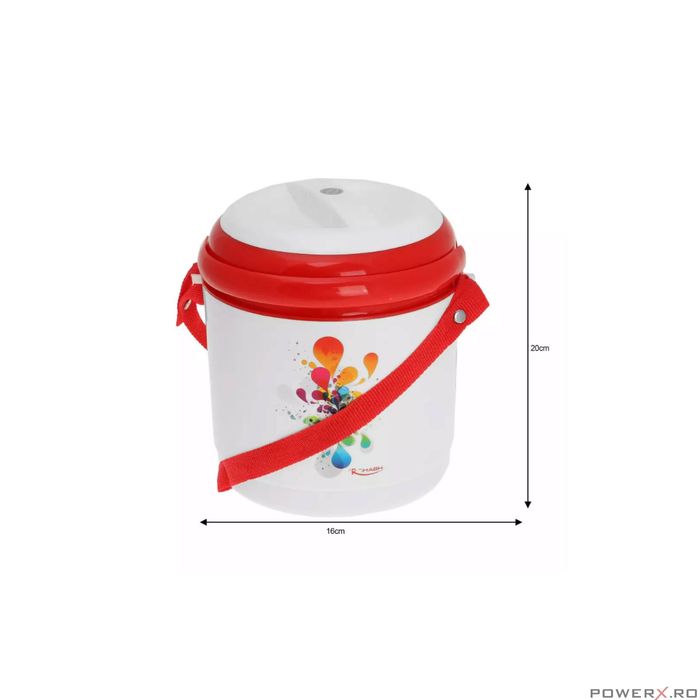 Termos alimentar din inox, 3 recipiente de 0,3l, Kinghoff