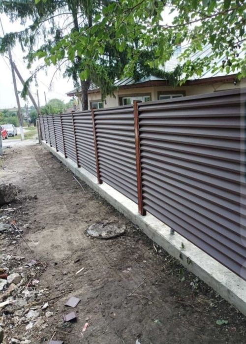 Costruesc garduri la comanda clientului orice model