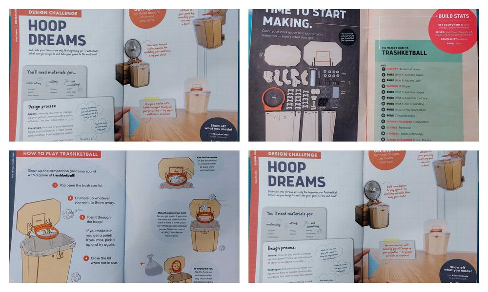 Kiwi Co. Eureкa Crate. Сглобяем кош и поставка за книги