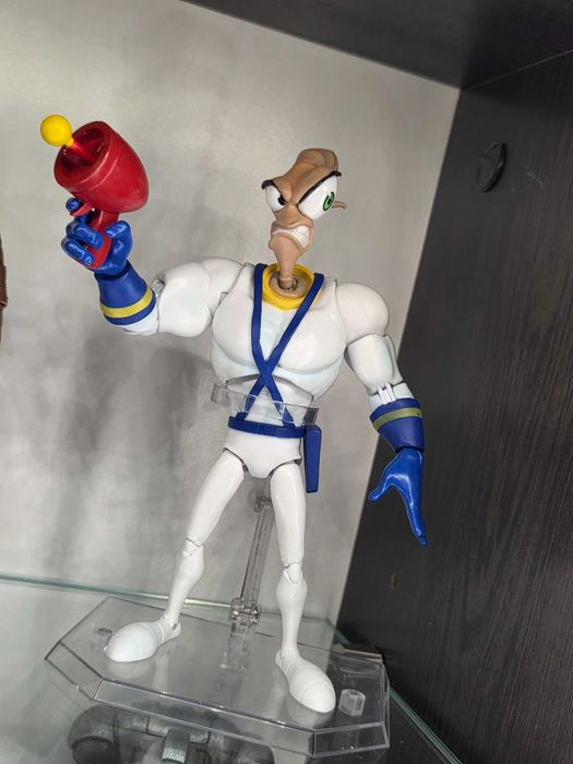 Earth worm Jim 3D екшън фигура