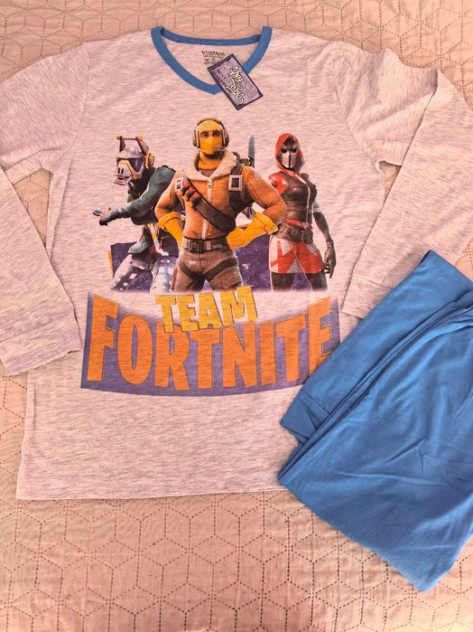 Нови български пижами момче  Fortnite 158,164