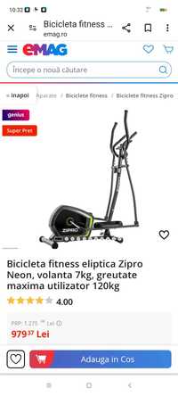 Zipro bicicleta eliptica