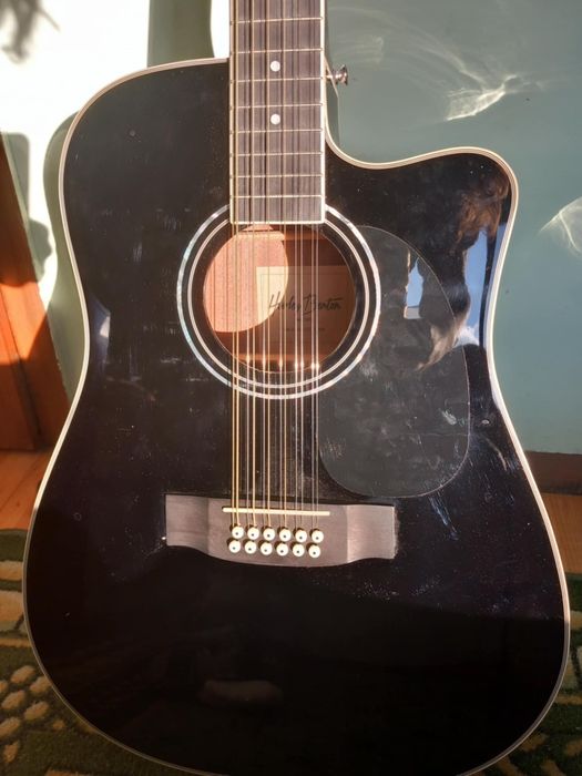 Harley Benton D-200CE-12BK