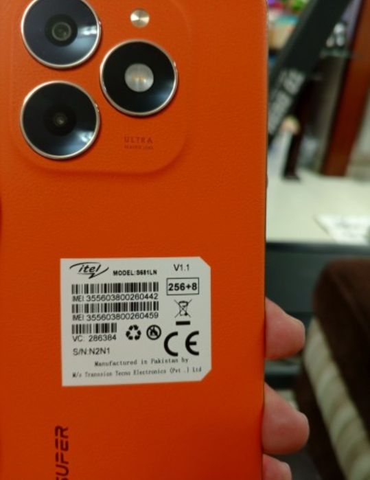 Комплект смартфон Itel s23 plus и смарт часовник Itel R1 pro.