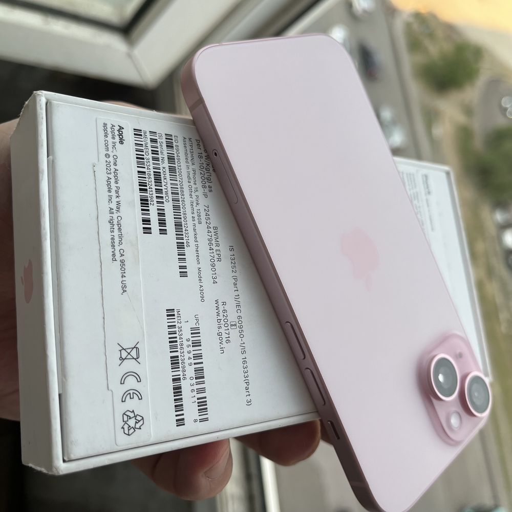 IPhone 15 128 Новый, не использованный