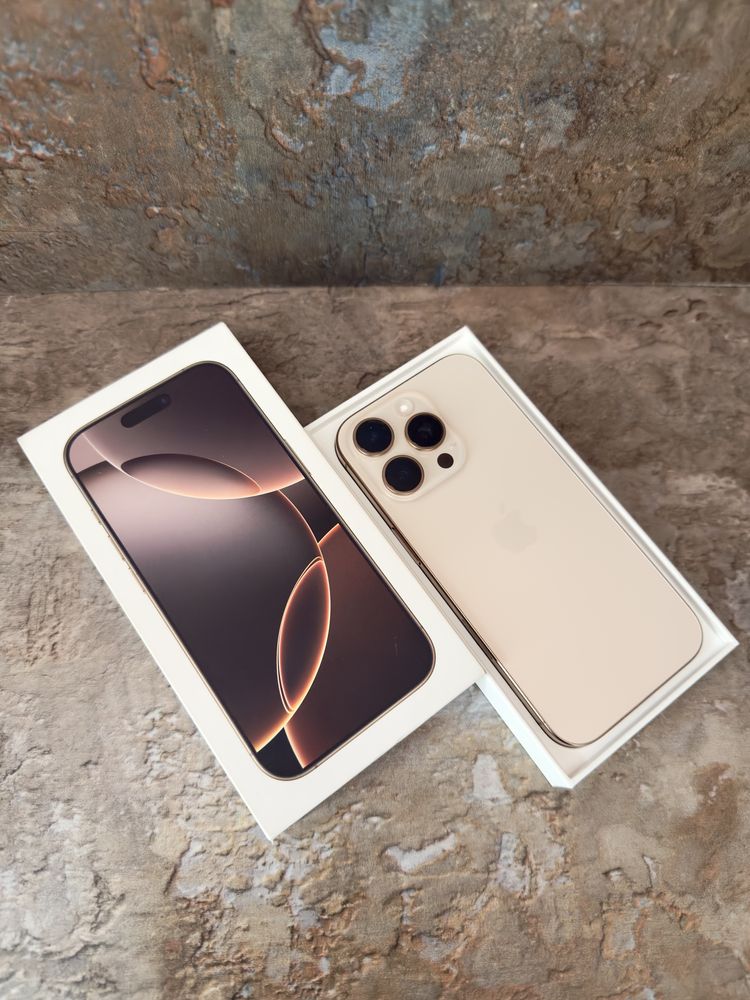 **ATS GSM**iPhone 16 Pro Max 256Gb Desert / Baterie100% / Garantie
