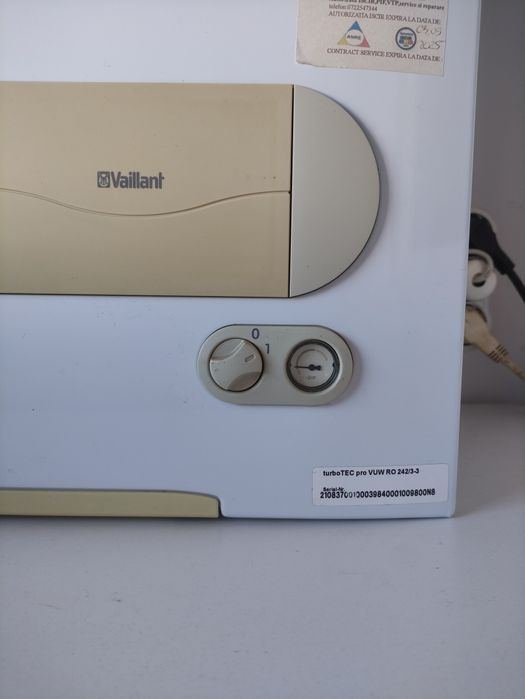 Centrala Vaillant turboTEC pro funcțională